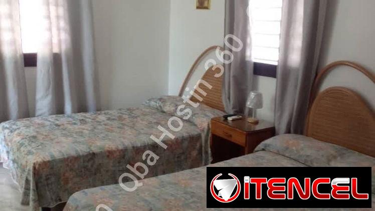 Apartamento de 1 habitacion climatizada en Varadero para 4 personas.