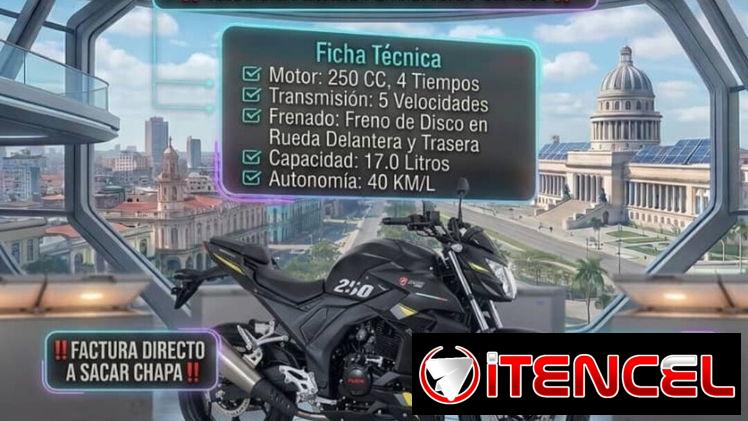 Moto de gasolina deportiva