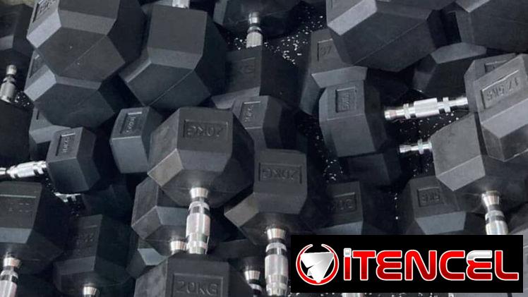 MANCUERNAS HEXAGONALES ENGOMADAS DE 7.5 kgY 10KG 56799461 y 51699376