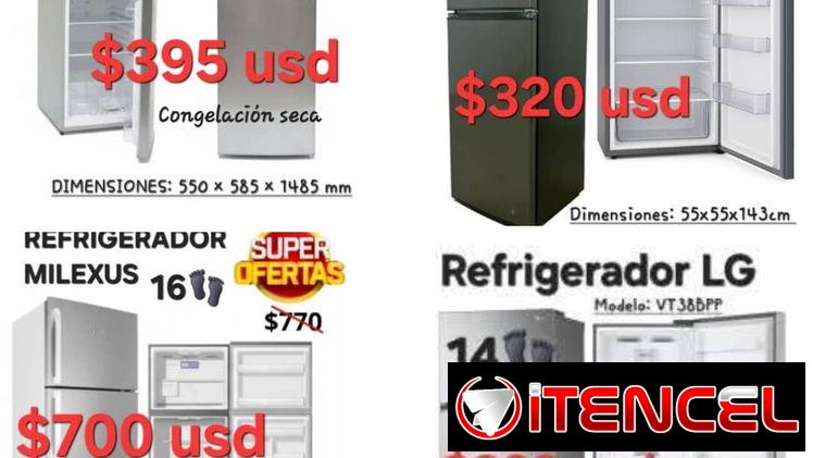 Refrigeradores de varios tamaños (factura -mensagería-garantía) 53220916