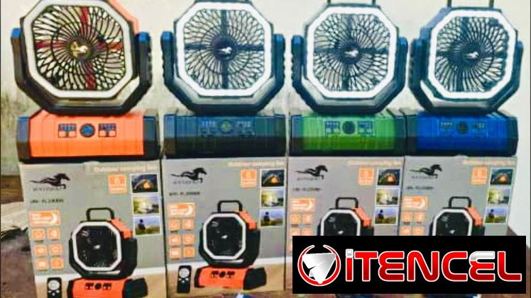 Ventiladores recargables F6