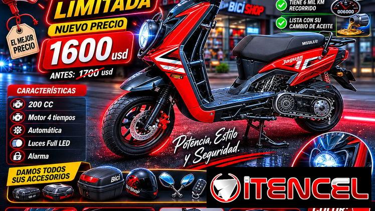 MOTO DE GASOLINA DISPONIBLE