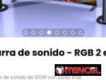Barra de sonido – RGB 2 en 1. Modelo: SD03-2