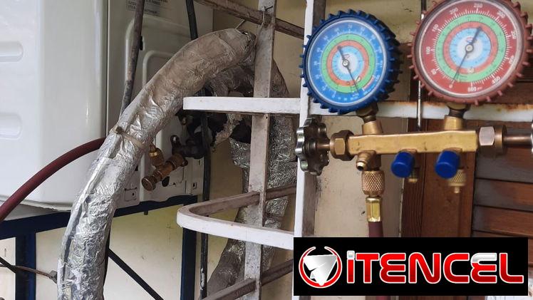 Recarga de gas refrigerante, cambio de capacitores, defectaciones de aires tipo Split y arreglos menores 52966031