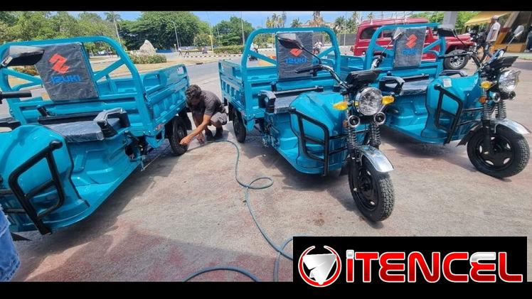 🛺⚡ ¡LLEGÓ EL TRICICLO HÍBRIDO ORIGINAL IZUKI! ⚡🛺  🚨 NUEVO 0 KM 🚨  ✅ Baterías de gel 60V x 32AH ✅ Autonomía de 70 a 8