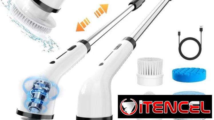 -CEPILLO ELÉCTRICO-  Cepillo eléctrico recargable, Rotativo, para limpieza  de baños, cocinas, muebles, pisos,A 60 USD.