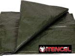 Lona plástica de 6′ x 10′ protectora y resistente multi-uso DURA+