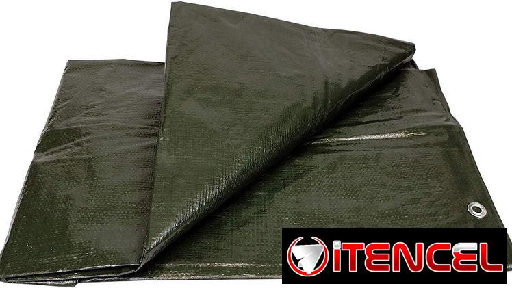 Lona plástica de 6′ x 10′ protectora y resistente multi-uso DURA+