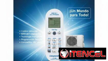 MANDO UNIVERSAL PARA SPLITS Y AIRES DE VENTANA