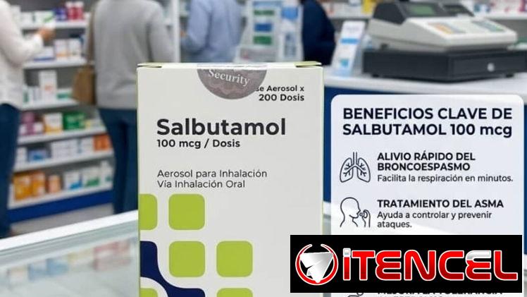 Spray salbutamol