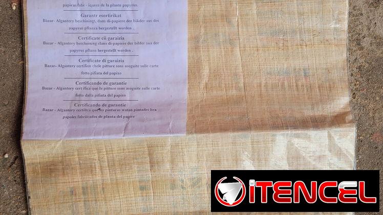 Se venden estos papiro,auténticos