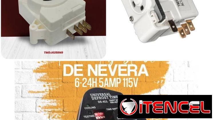 Bimetales, resistencia, taimer, filtro todo para refrigeradores y neveras
