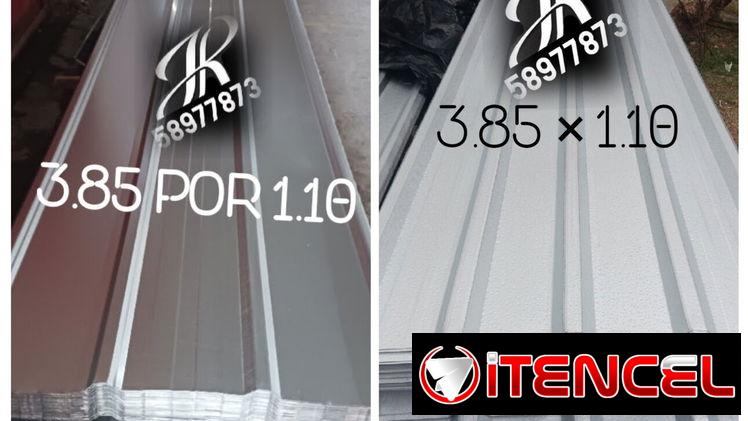 Tejas de zinc galvanizado
