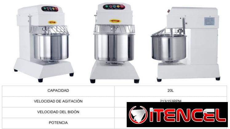 Amasadora sobadora industrial de 20 litros nueva en el huacal