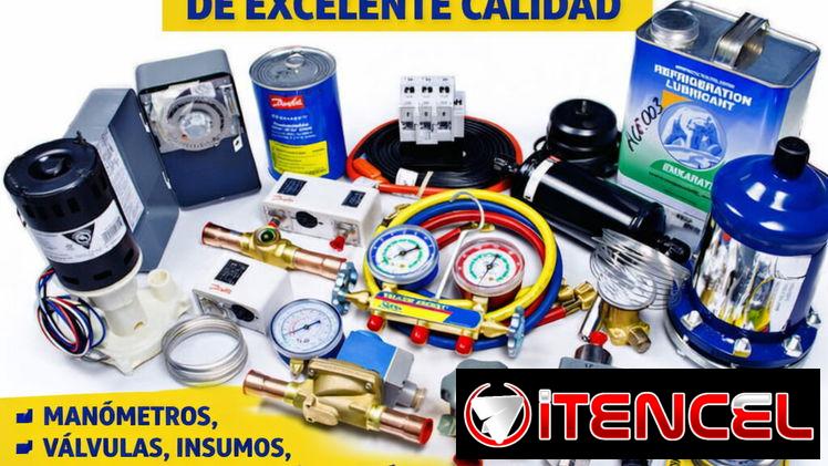 Venta de Piezas e insumos de Refrigeración – Compresores, Válvulas, Tubos (Kinetica)
