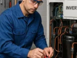 Técnico de refrigeración inverter