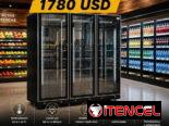 Neveras de exhibición 2 y 3 puertas. Mejor precio