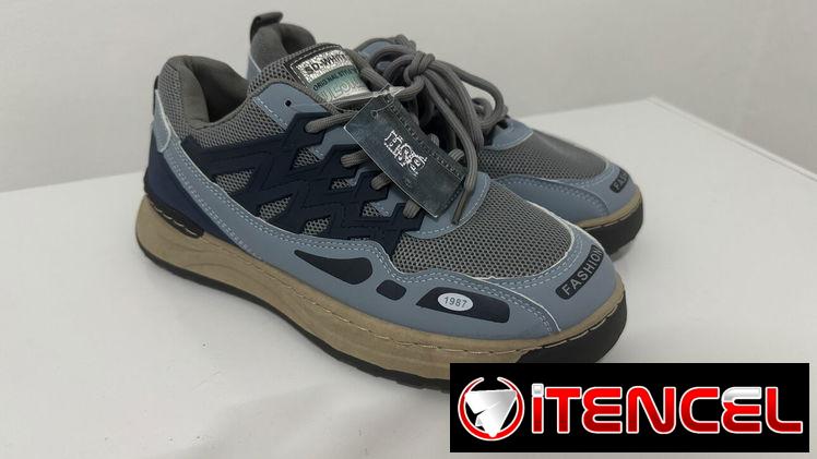 Tenis para  adolescente de buen material.muy buen confort.SON ÚNICAMENTE LOS NÚMEROS PUBLICADOS  Color :azul y gris: 40