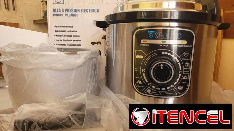 Olla Reina 6lt, 90 minutos Nueva en caja con 1 mes de garantía, Entregamos factura. Marca: ESTELECTRIC