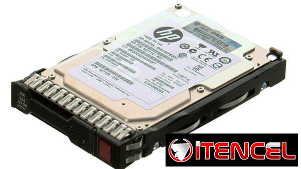 Disco HP SAS 300 GB nuevo sellado para servidores o pc con adaptador