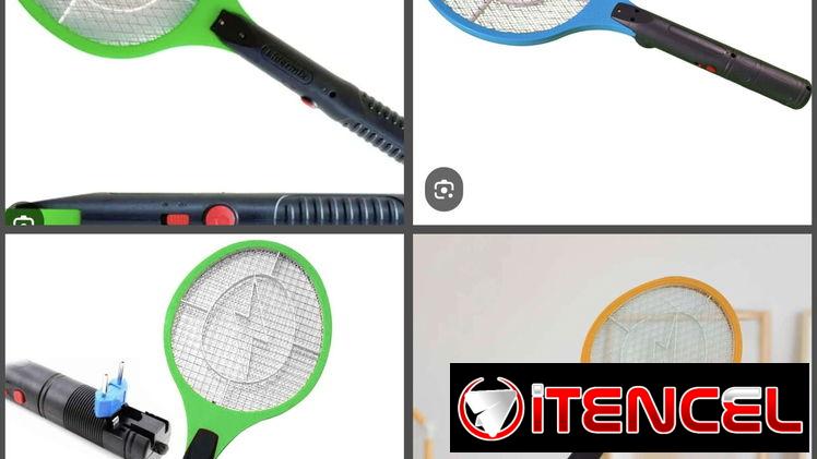 Raqueta Eléctrica Recargable Mata Mosquitos (cv)