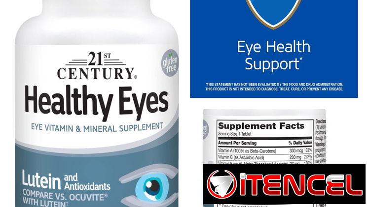 Luteina, vitaminas para la visión 60 tab pomo sellado
