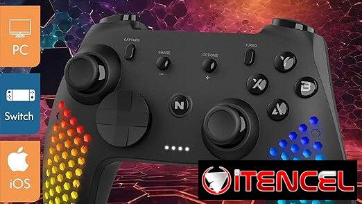 Mando Inalámbrico Gaming para PC, Switch 1, Android & iOS, Windows marca Nitho