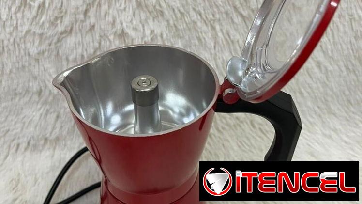 Cafetera eléctrica regulable de 3 a 6 tazas en 14500 cup