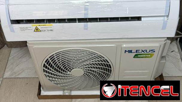 Split inverter de 1 tonelada 220v marca milexus nuevo