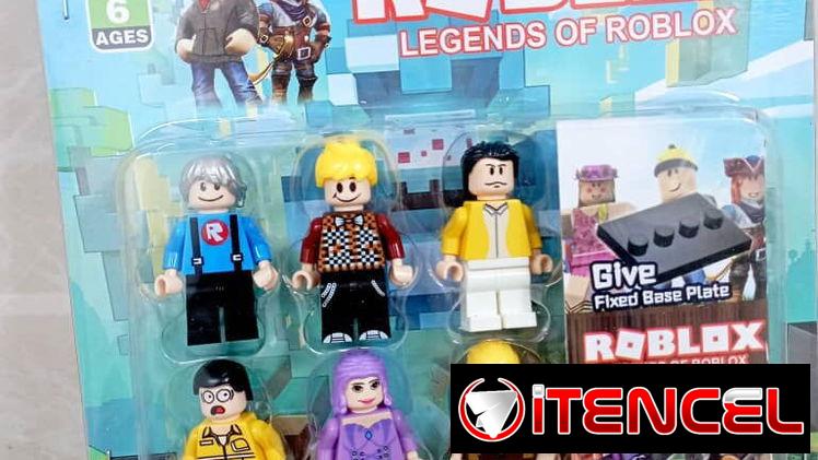 SET  6 PERSONAJES CON ACCESORIOS) ROBLOX