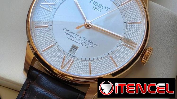 tissot chemin des tourelles automático swiss made