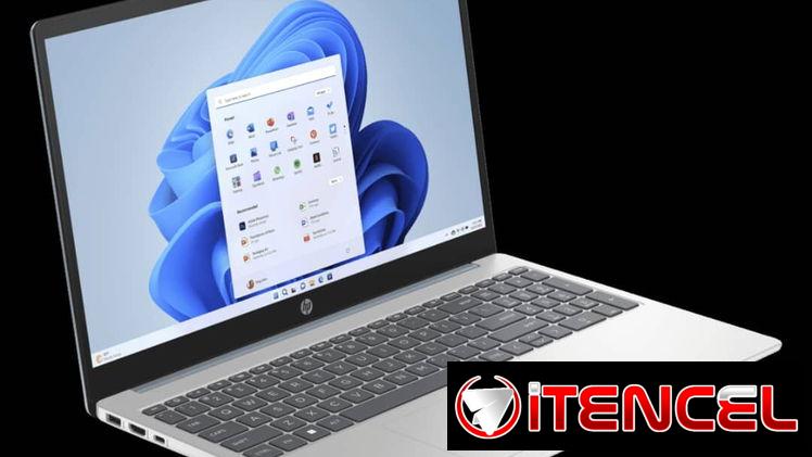 Laptop HP nueva en su caja lista para estrenar