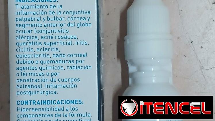 Prednisona colirios 0,5% 5ml FV:09/27 600$