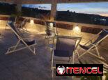 Renta con piscina, 5 habitaciones climatizadas+53 52 46 36 51 a 1  cuadra del mar , PANELES SOLARES