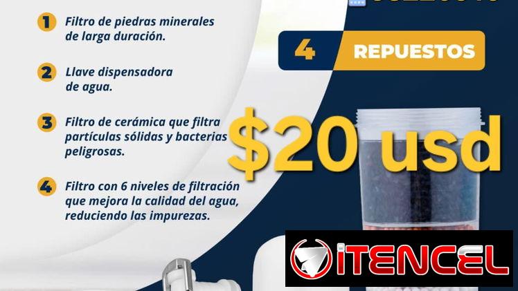 💧Filtros purificadores de agua💧Factura y garantía‼️ Mensajería a toda La Habana 💧