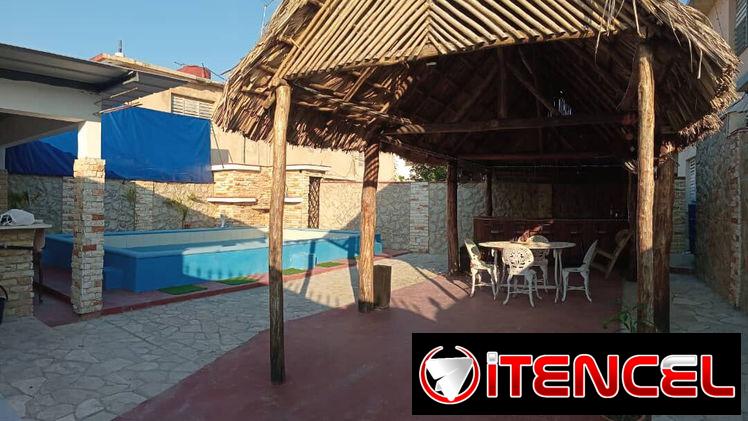 Ofertas en casa de renta con piscina en la playa de Guanabo, 1 cuadra del mar 💦💦 3 habitaciones +53 52 46 36 51, A