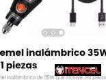 Dremel inalámbrico 35W – 361 piezas. / 3 velocidades: 8500 -16500 – 21000 rpm