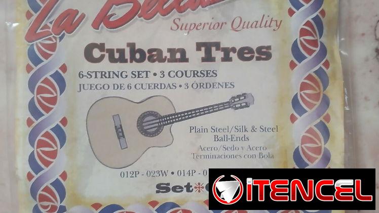 Cuerdas para instrumento tres cubano