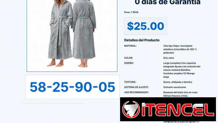ALBORNOZ UNISEX AFELPADO CON CAPUCHA VPT#