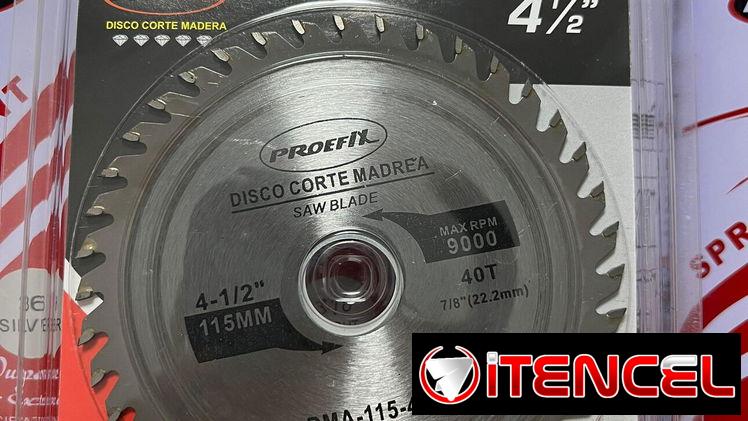 Disco de corte de Madera