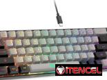 ⌨️ GEODMAER Teclado Gamer 65% (68 teclas) ⌨️