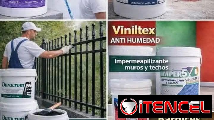 💒PINTURA IMPERMEABILIZANTE,VINIL,ACEITE Y ESMALTE .💒