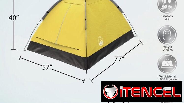 Carpa o tienda para camping para 2 personas