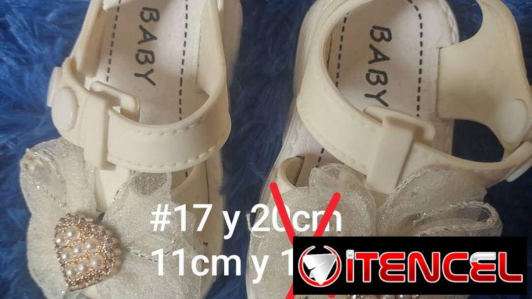Sandalias para las princesas de la casa