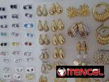 ARETES LAMINADO DE ORO 18K