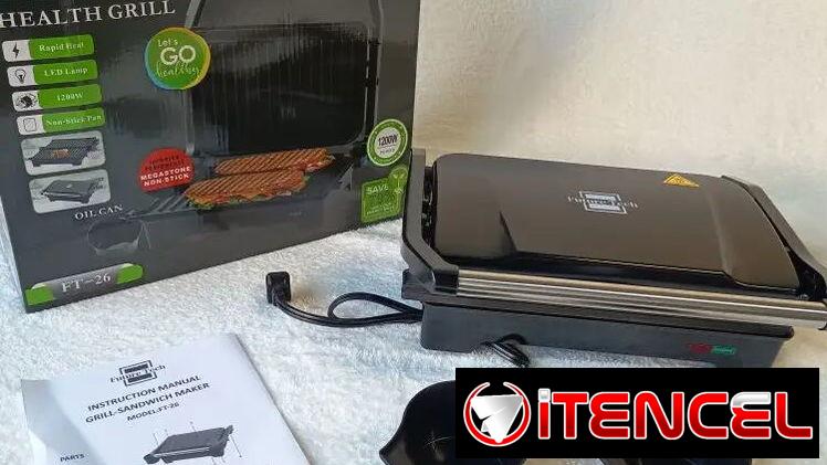 Parrilla eléctrica FutureTech Health Grill (cv)