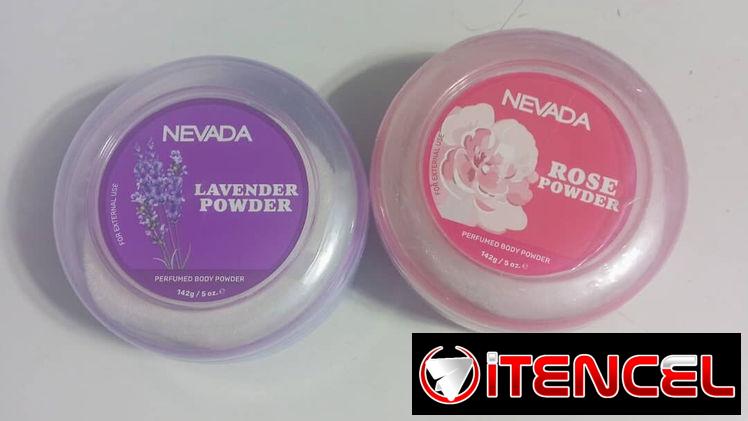 Talco perfumado