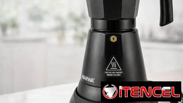 ‼️30 usd Cafetera eléctrica de 3 a 6 tazas marca marwa ‼️
