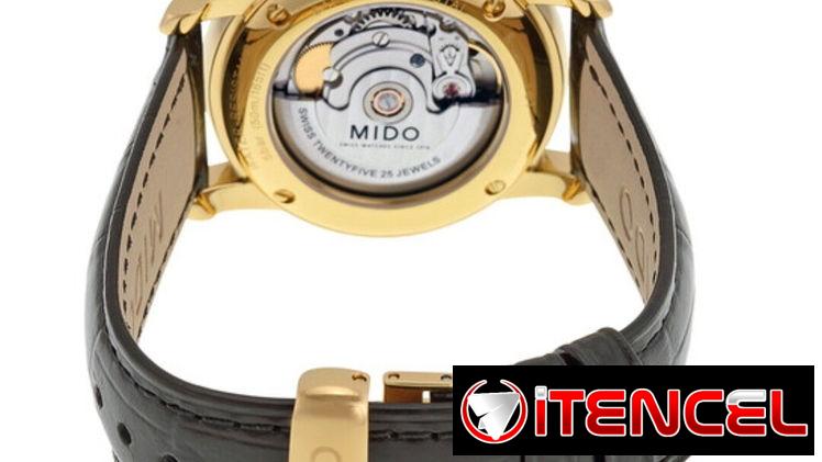 RELOJ DE LUJO SUIZO AUTOMATICO MARCA MIDO BARONCELLI 2 (M86003264) DE 38MM ,CRISTAL ZAFIRO ,MANILLA CUERO Y MÁS 58049738