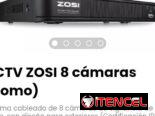 CCTV ZOSI 8 cámaras (Domo). 8 cámaras resolución Full HD 1080P. Slot para disco (DISCO INTERNO NO INCLUIDO). Nuevo